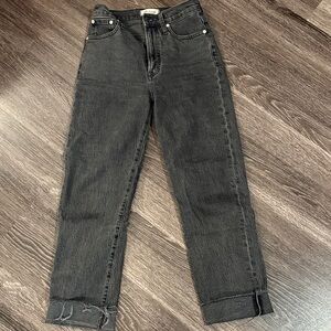 Madewell perfect vintage straight jeans